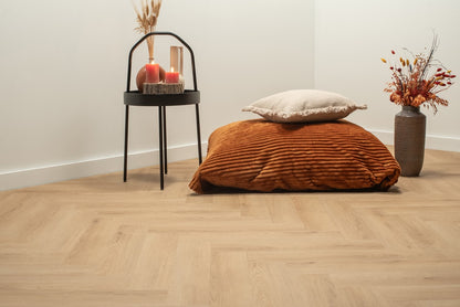 Floer Visgraat PVC - Natuur Eiken