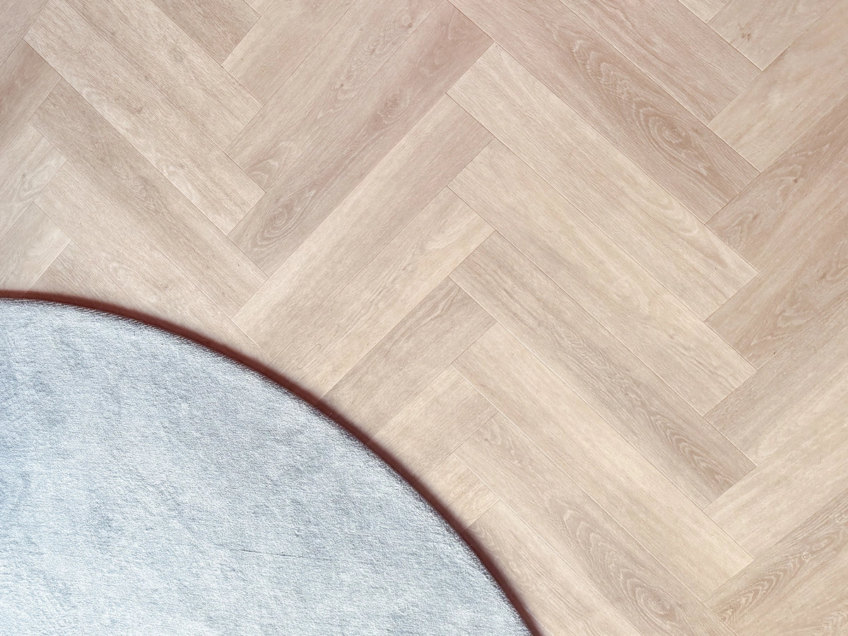 Floer Visgraat PVC - Puur Eiken