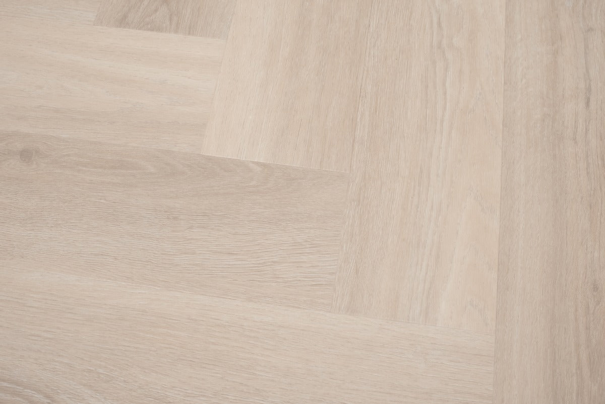 Floer Visgraat PVC - Puur Eiken