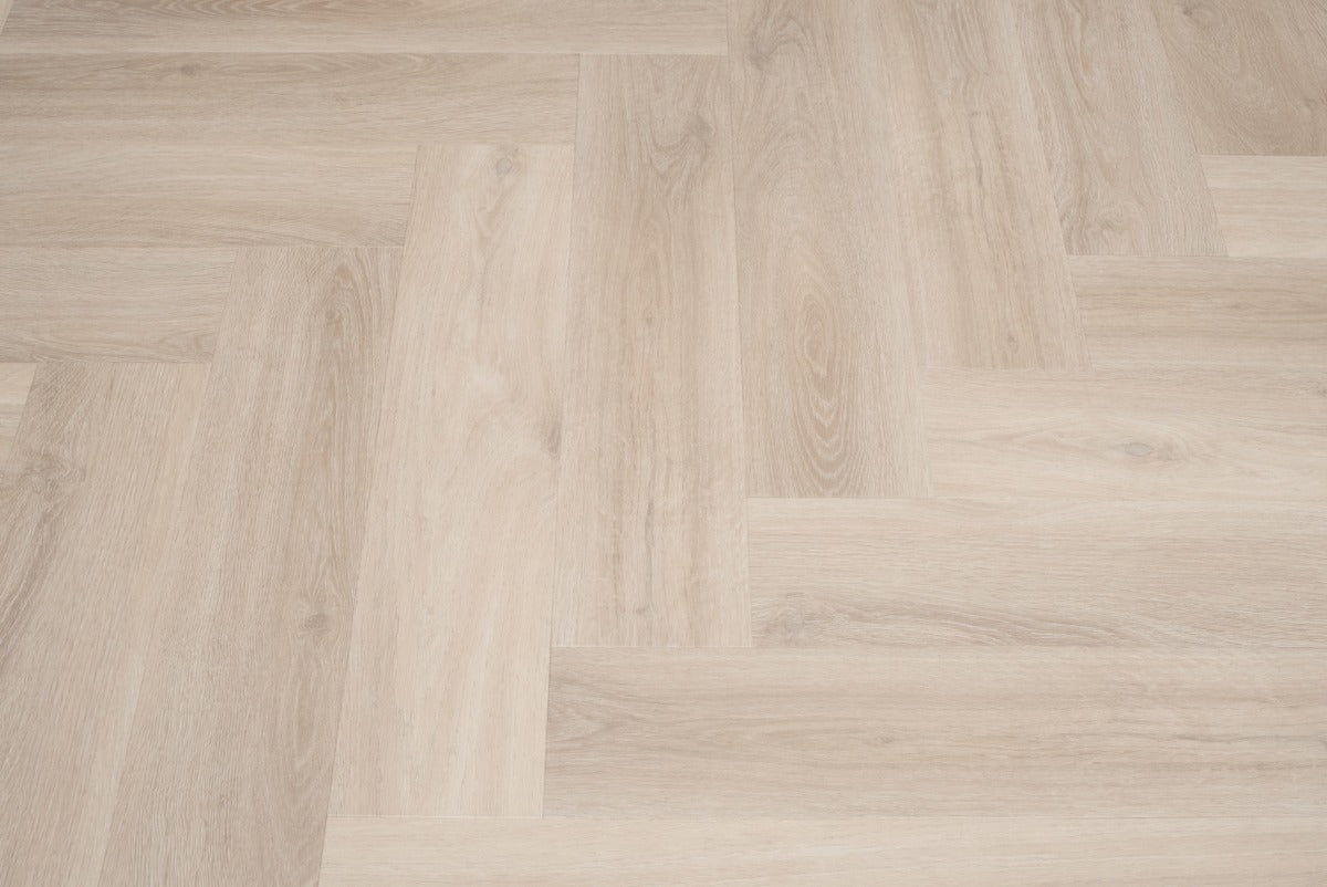 Floer Visgraat PVC - Puur Eiken