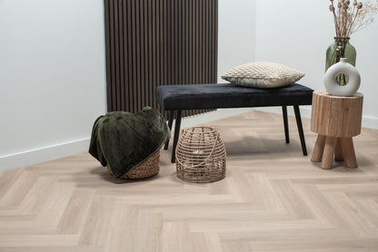 Floer Visgraat PVC - Puur Eiken