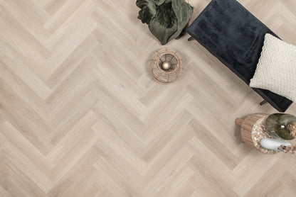Floer Visgraat PVC - Puur Eiken