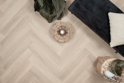 Floer Visgraat PVC - Puur Eiken