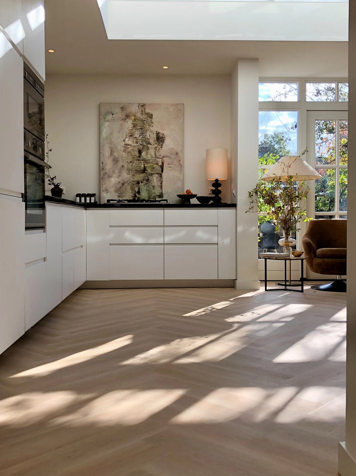 Floer Walvisgraat Click PVC – Balein Beige