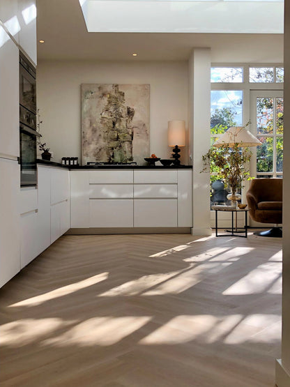 Floer Walvisgraat Click PVC - Balein Beige - productfoto 3