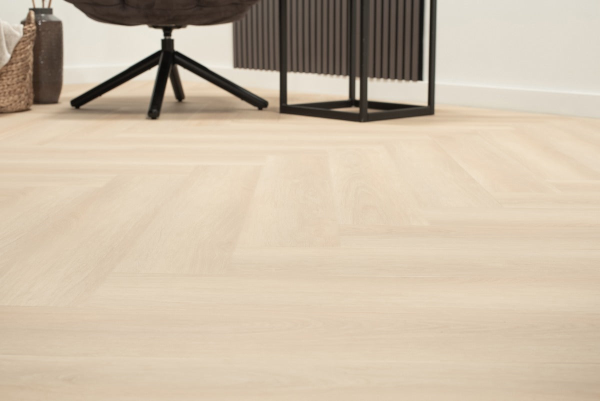 Floer Walvisgraat Click PVC – Balein Beige