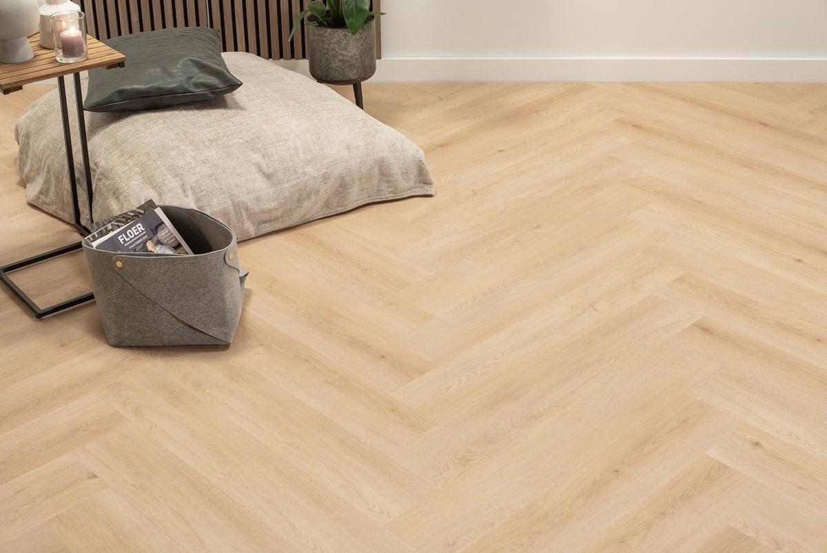 Floer Walvisgraat Click PVC – Cetus Crème