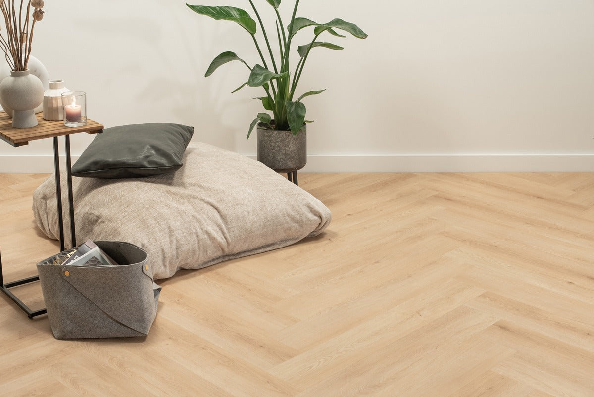 Floer Walvisgraat Click PVC – Cetus Crème