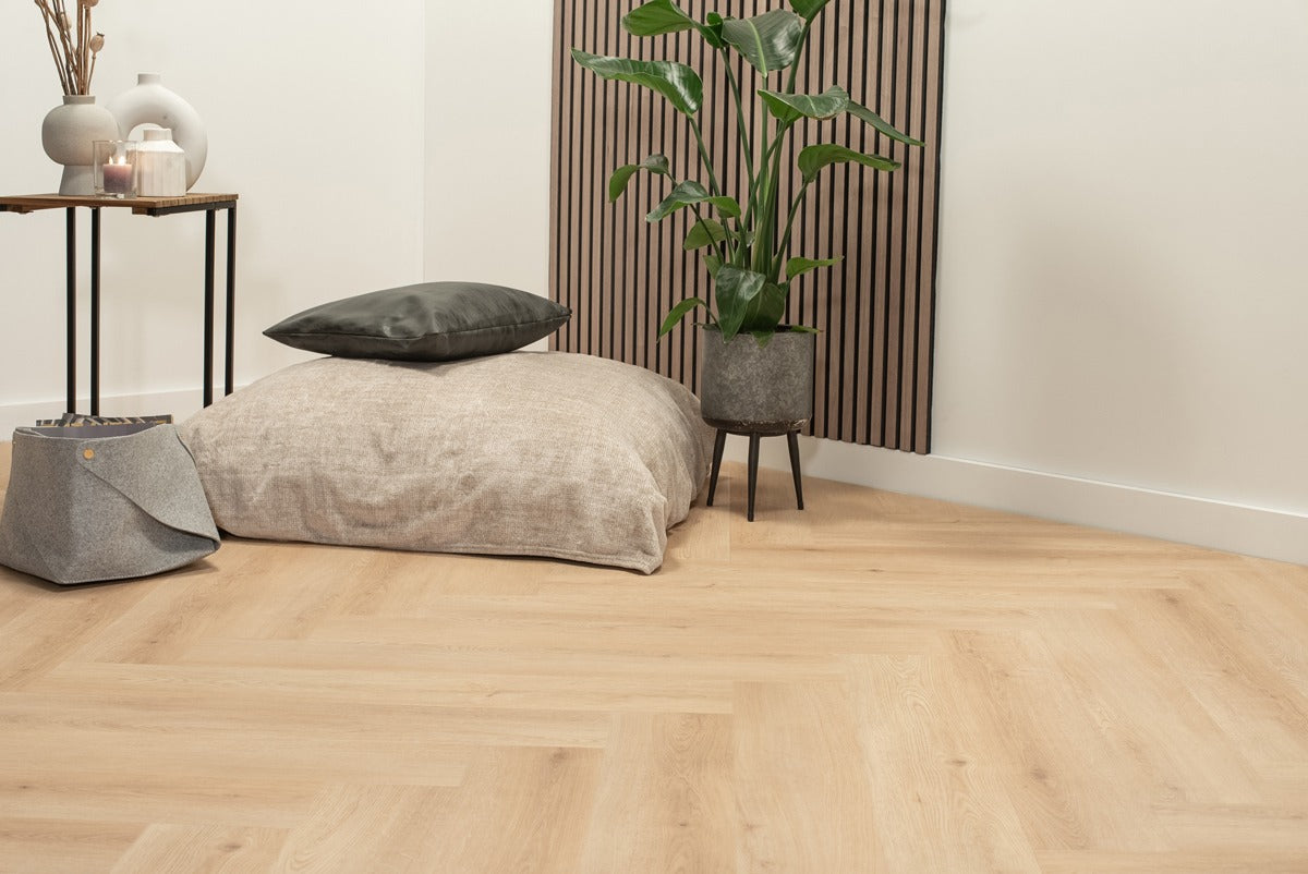 Floer Walvisgraat Click PVC – Cetus Crème