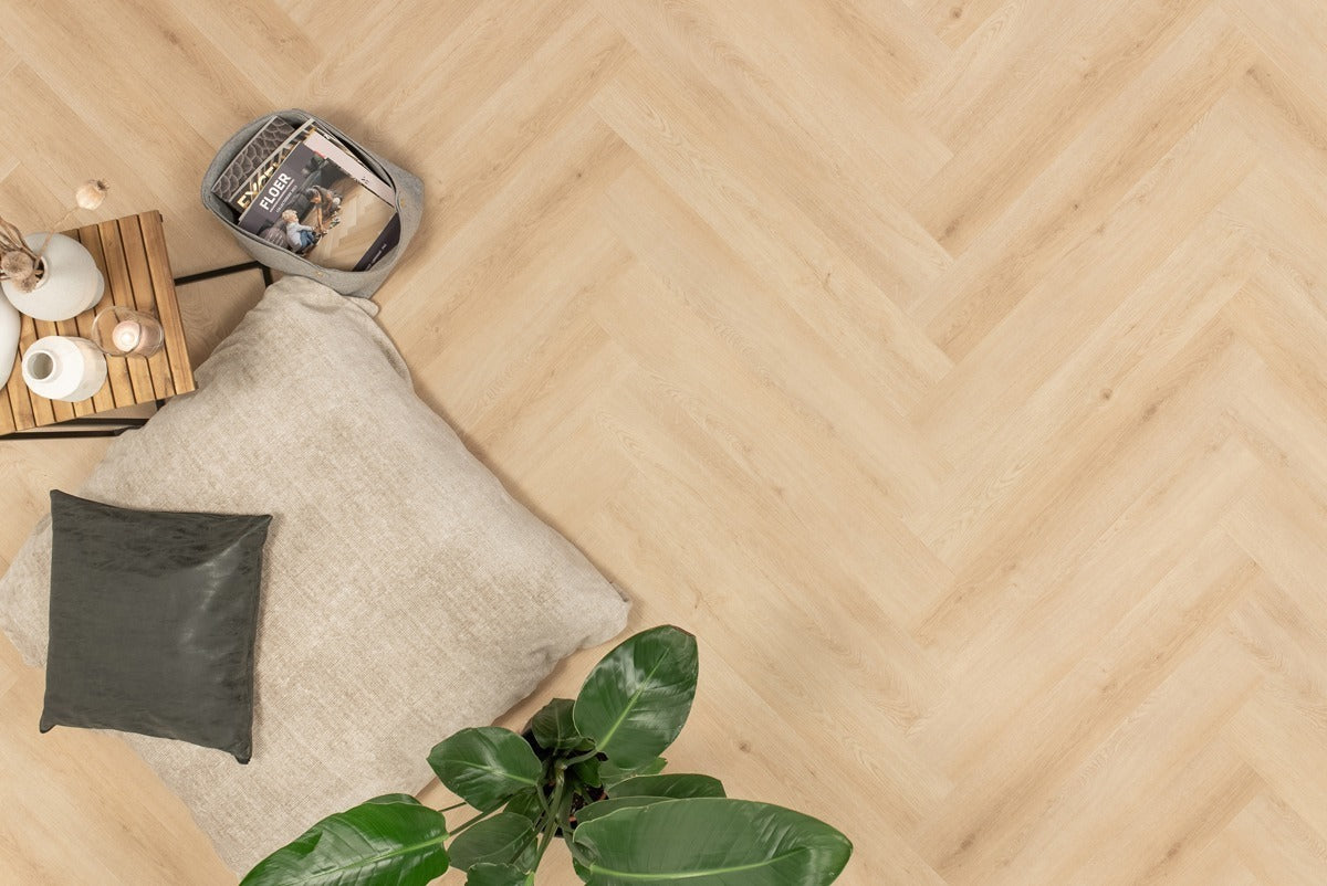 Floer Walvisgraat Click PVC – Cetus Crème