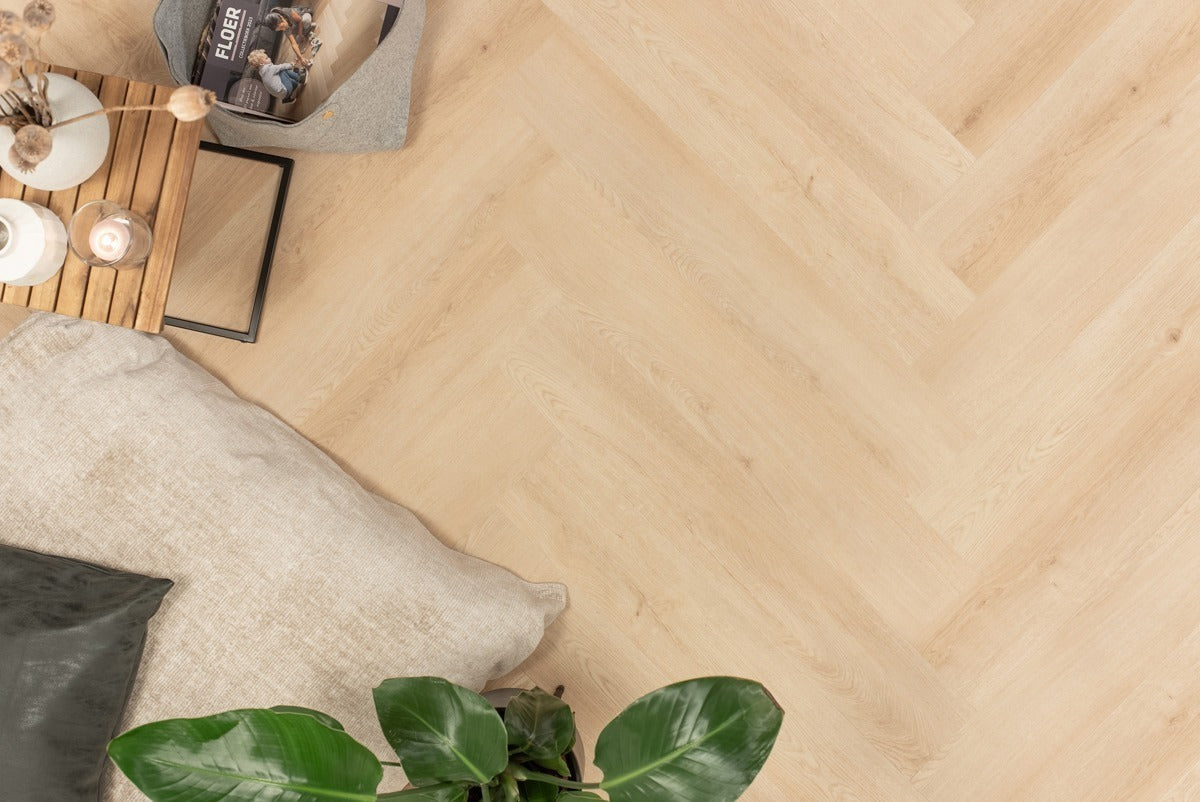 Floer Walvisgraat Click PVC – Cetus Crème