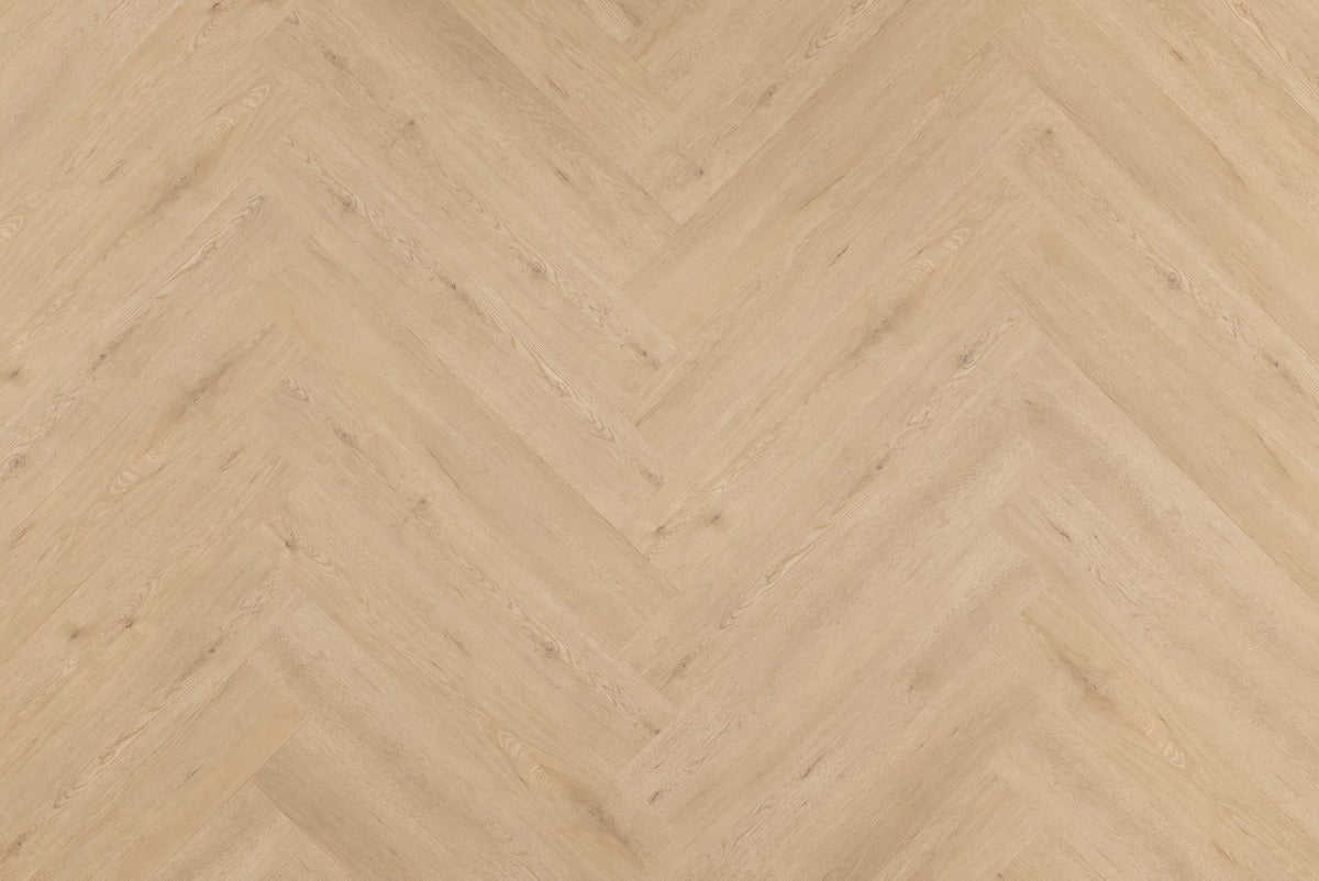 Floer Walvisgraat Click PVC – Gaia Grijsbeige