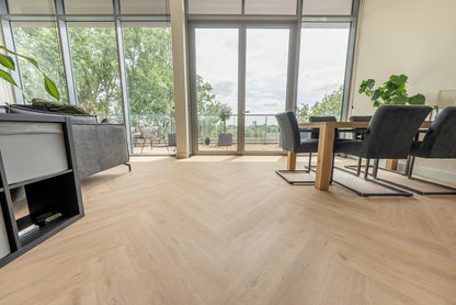 Floer Walvisgraat Click PVC - Gaia Grijsbeige - productfoto 10