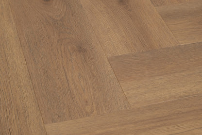 Floer Walvisgraat Click PVC - Narwal Nootbruin