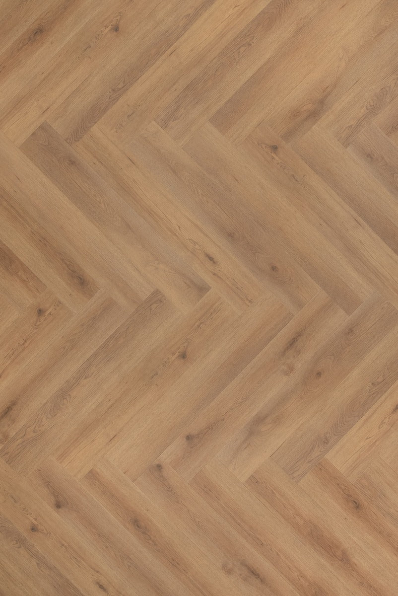 Floer Walvisgraat Click PVC - Narwal Nootbruin