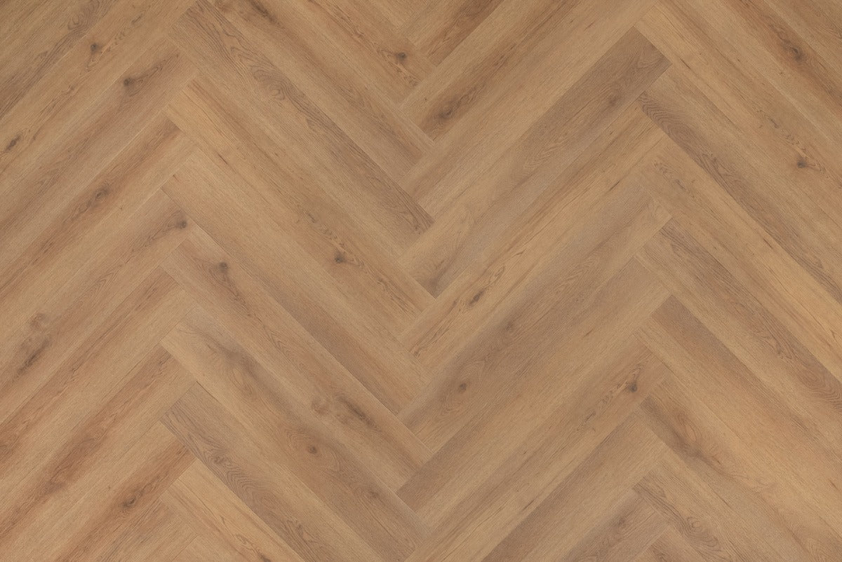 Floer Walvisgraat Click PVC - Narwal Nootbruin