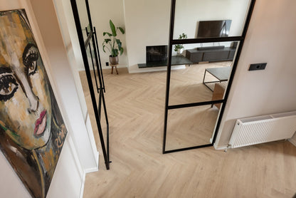 Floer Walvisgraat Click PVC - Gaia Grijsbeige - productfoto 9
