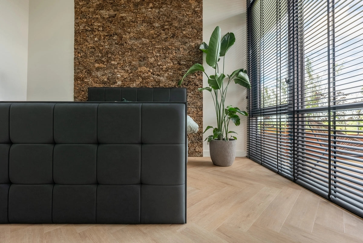 Floer Walvisgraat Click PVC – Gaia Grijsbeige