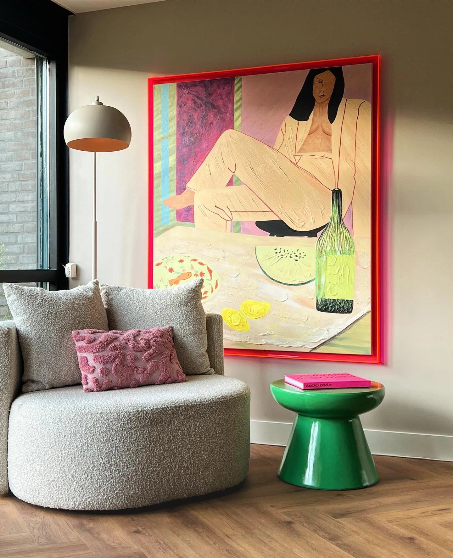 Floer Walvisgraat Click PVC - Narwal Nootbruin