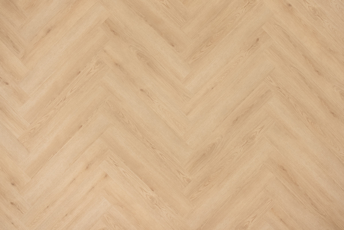 Floer Walvisgraat PVC - Bryde Bruin