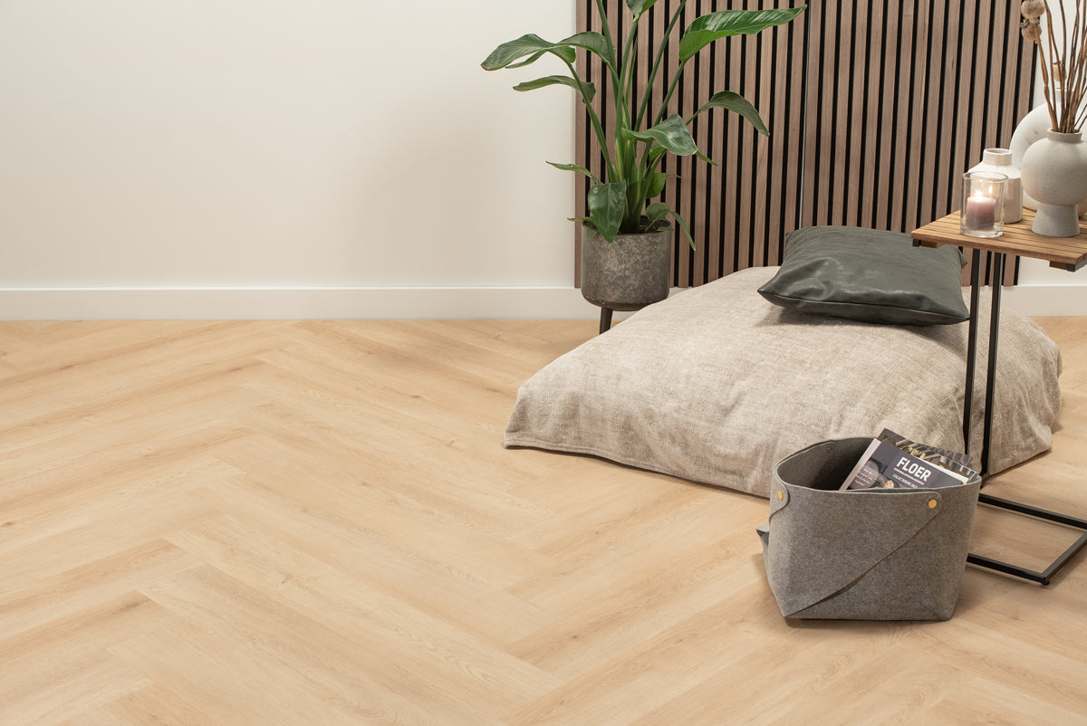 Floer Walvisgraat PVC - Cetus Crème