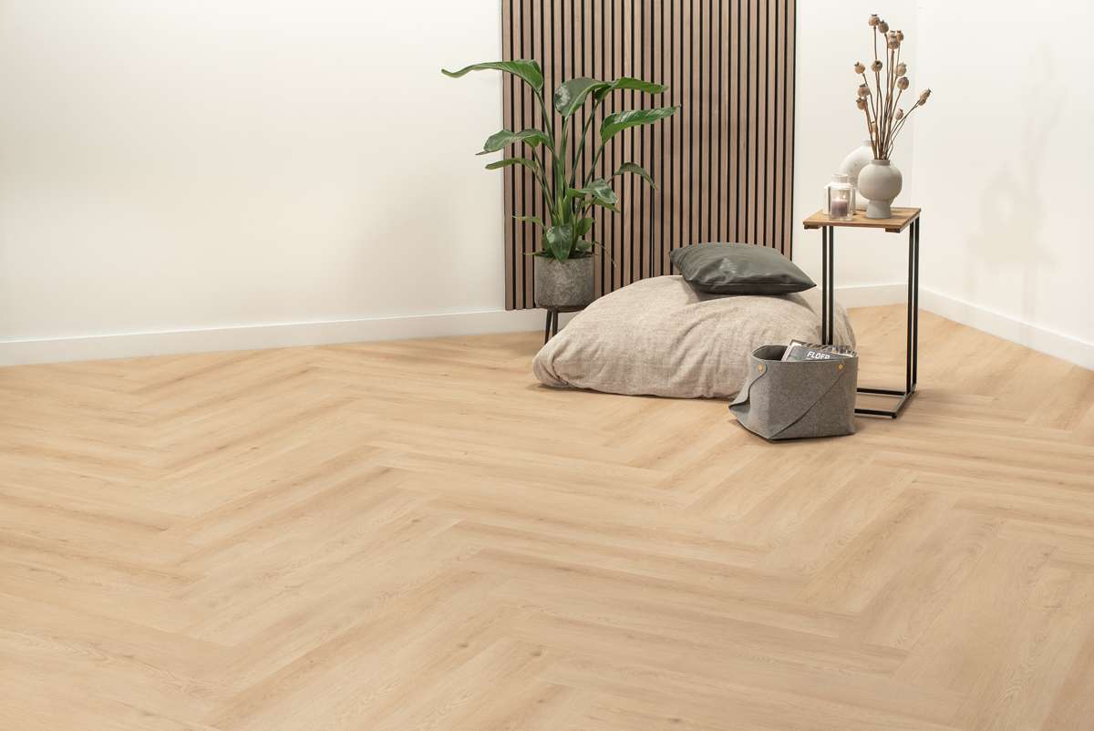 Floer Walvisgraat PVC - Cetus Crème