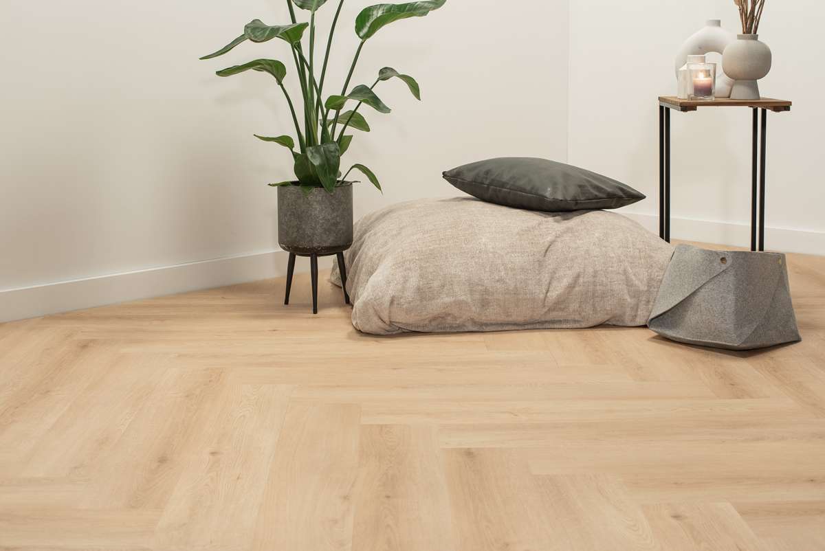 Floer Walvisgraat PVC - Cetus Crème