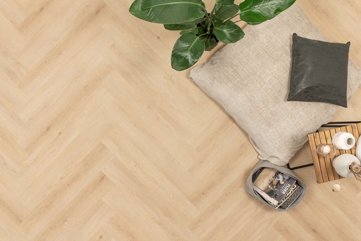 Floer Walvisgraat PVC - Cetus Crème