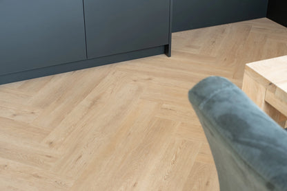 Floer Walvisgraat PVC - Gaia Grijsbeige - productfoto 17