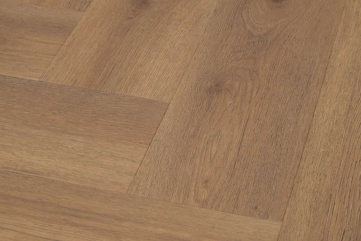 Floer Walvisgraat PVC - Narwal Nootbruin