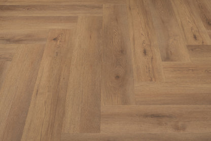 Floer Walvisgraat PVC - Narwal Nootbruin