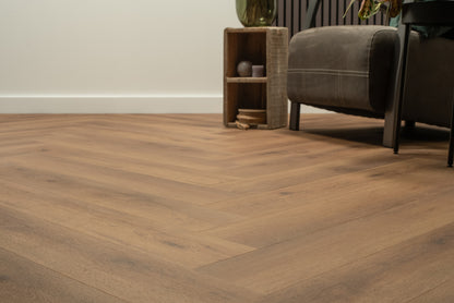 Floer Walvisgraat PVC - Narwal Nootbruin