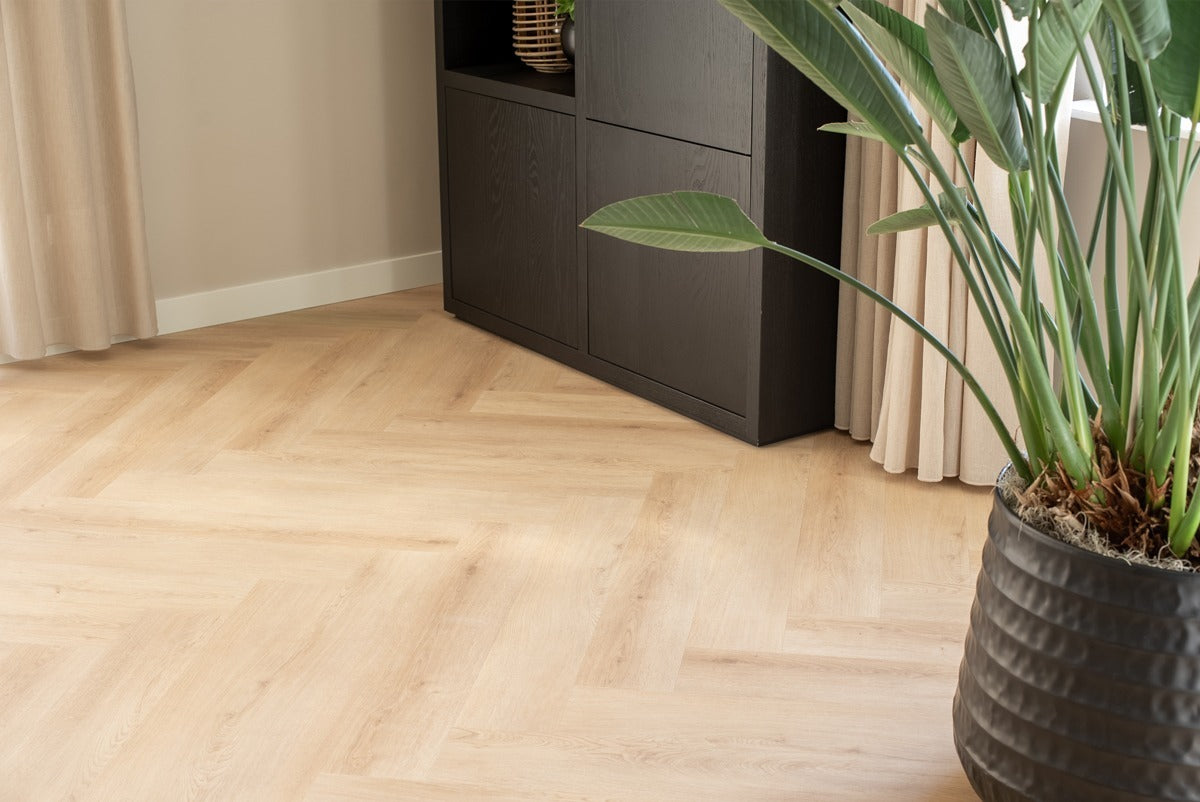 Floer Walvisgraat PVC - Cetus Crème