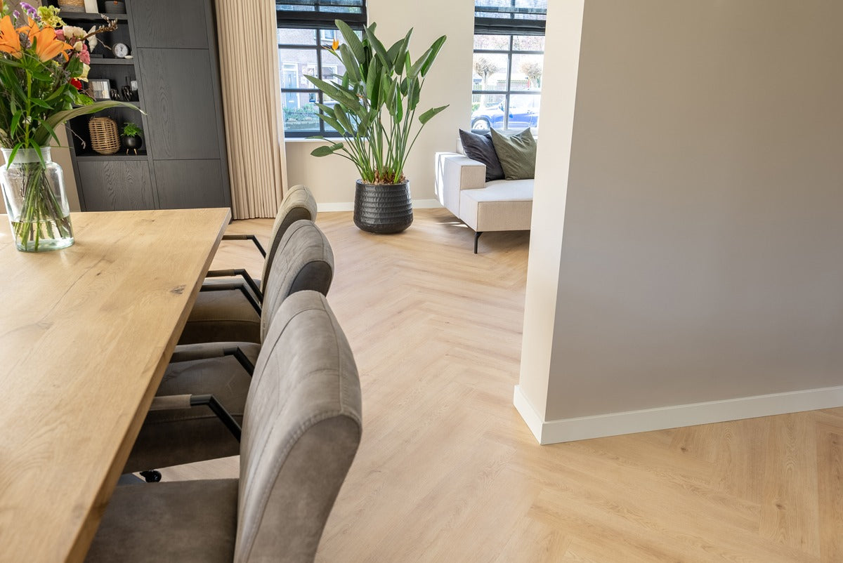 Floer Walvisgraat PVC - Cetus Crème