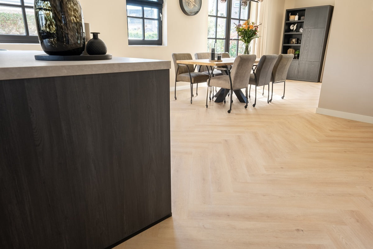 Floer Walvisgraat PVC - Cetus Crème