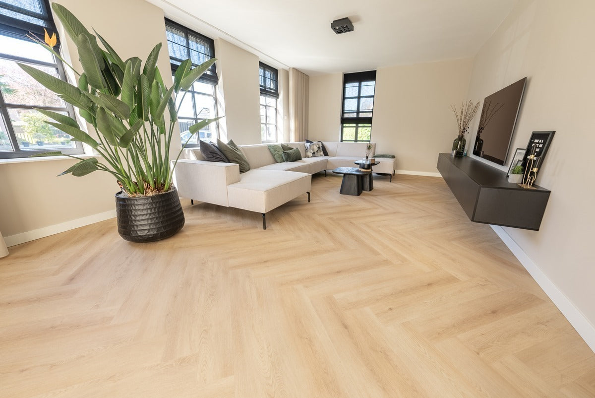 Floer Walvisgraat PVC - Cetus Crème