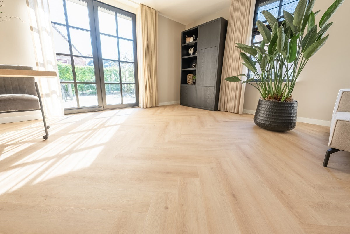Floer Walvisgraat PVC - Cetus Crème