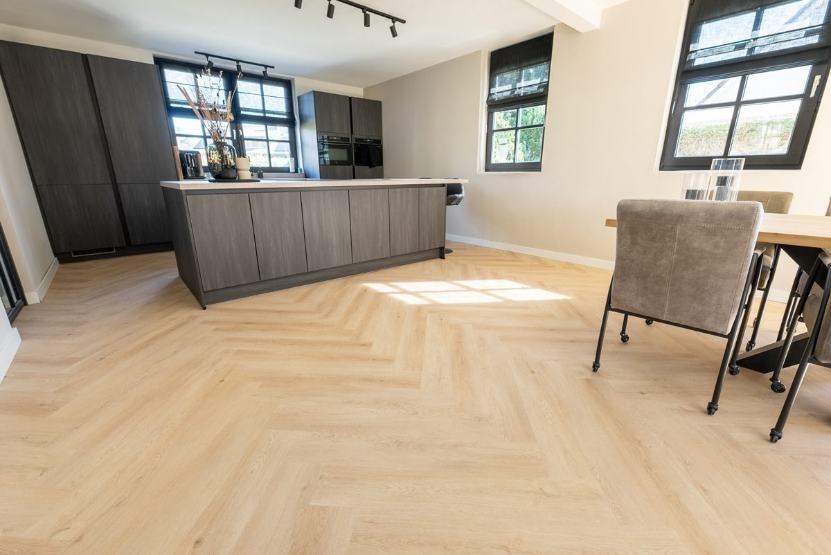 Floer Walvisgraat PVC - Cetus Crème