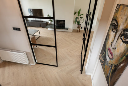 Floer Walvisgraat PVC - Gaia Grijsbeige - productfoto 9